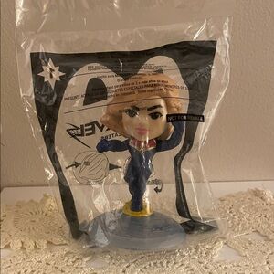 McDonald's Captain Marvel Action Figure from The Marvels movie